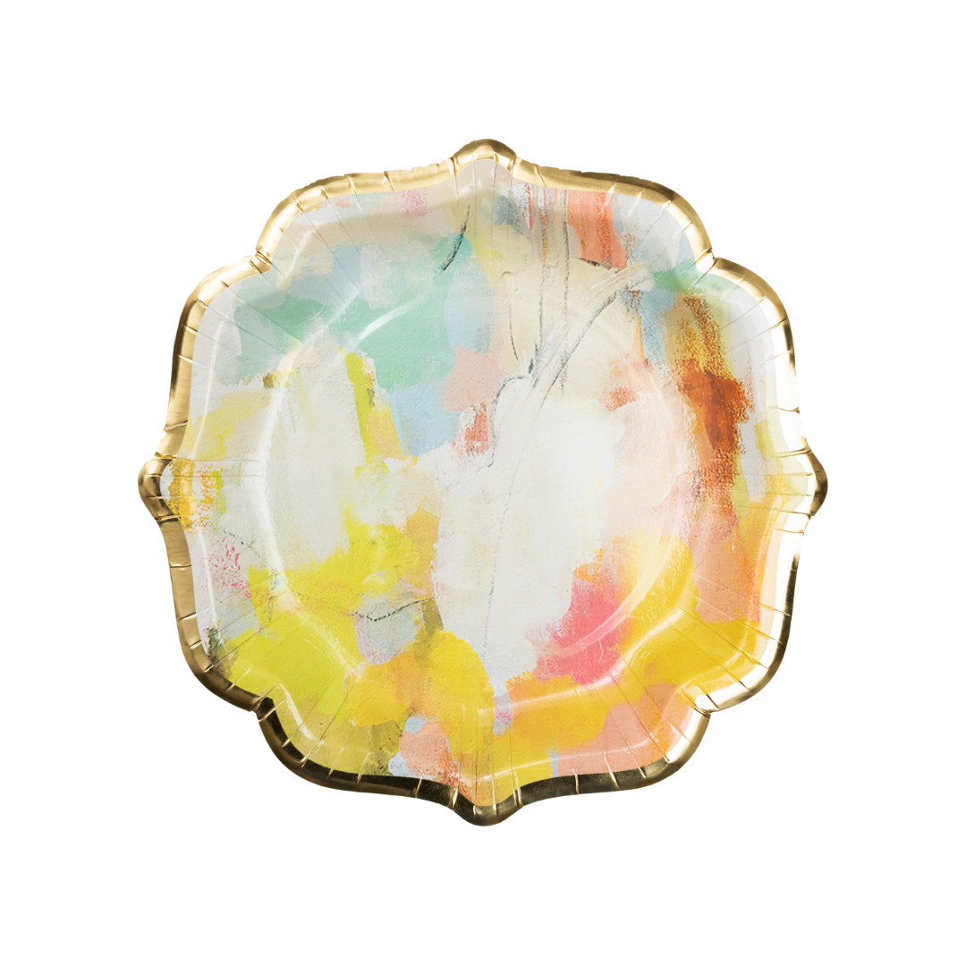 Laura Park's Coral Bay Orange Cocktail Plate